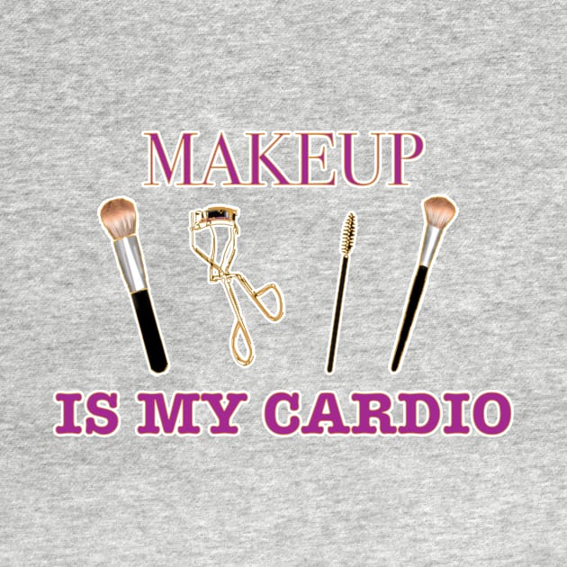 makeup is my cardio by basiaradkowska